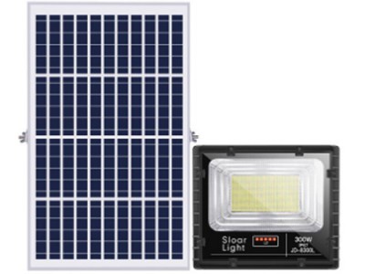 Đèn pha LED năng lượng mặt trời JinDian 300W JD-8300L