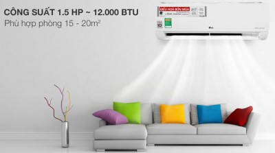 Bán điều hòa LG Inverter 2 chiều 12000BTU uy tín tại Hải Phòng