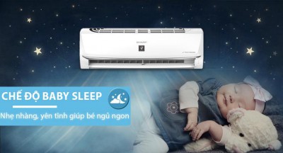 Bán điều hòa 1 chiều Inverter Sharp 9.000BTU giá rẻ tại Hải Phòng