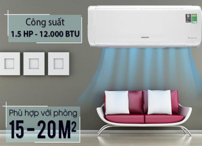 Bán điều hòa Samsung Digital Inverter giá rẻ 1 chiều 12.000BTU tại Hải Phòng