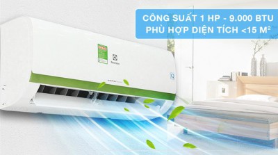 Bán điều hòa Electrolux 1 chiều Inverter 9000BTU chất lượng tại Hải Phòng