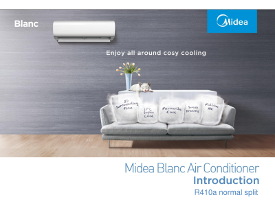 Bán điều hòa 1 chiều Midea chất lượng 12.000 BTU tại Hải Phòng