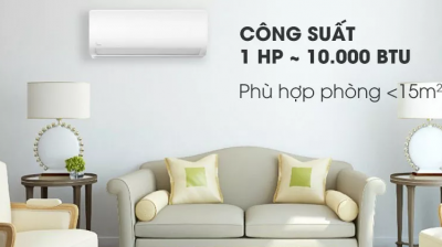 Bán điều hòa 1 chiều Inverter 9000BTU Midea chất lượng tại Hải Phòng