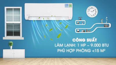 Bán điều hòa Aqua 1 chiều Inverter 9000BTU uy tín tại Hải Phòng